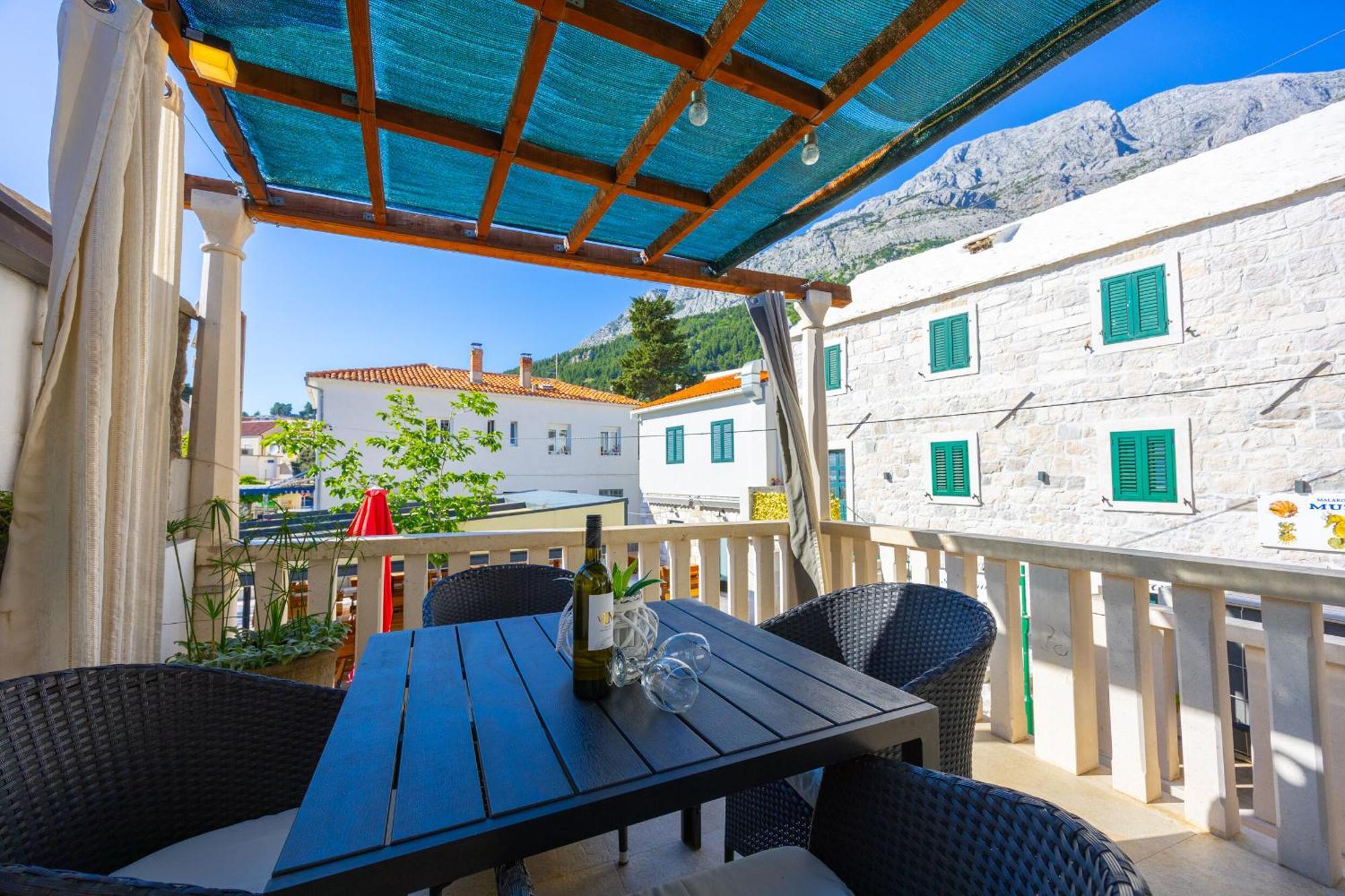 Apartments Tanja Baška Voda Kültér fotó