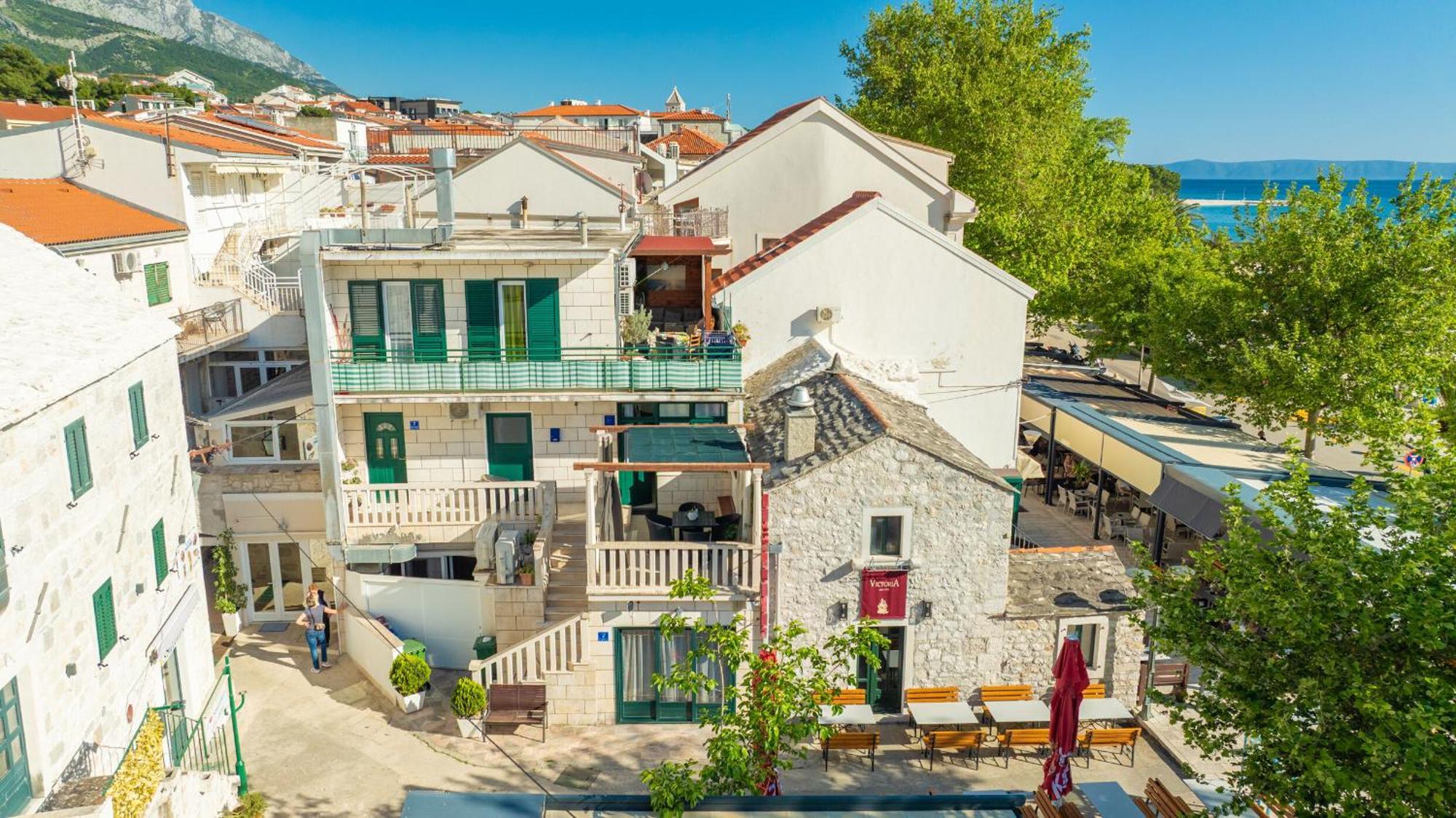 Apartments Tanja Baška Voda Kültér fotó